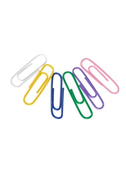 Скрепки канцелярские GLOBUS, 28 мм, 70 шт., цветные, МИКС