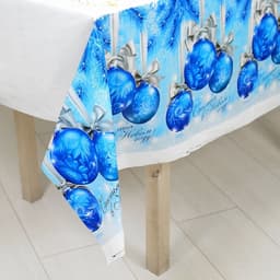 Скатерть одноразовая «Счастья в Новом Году!», 182×137 см