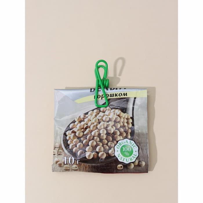 Прищепки для белья Доляна, 5.5×2.9×1.9 см, 10 шт., МИКС