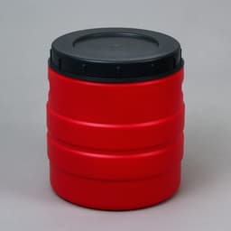 Бочка для воды пластиковая, с крышкой, 24 л, МИКС