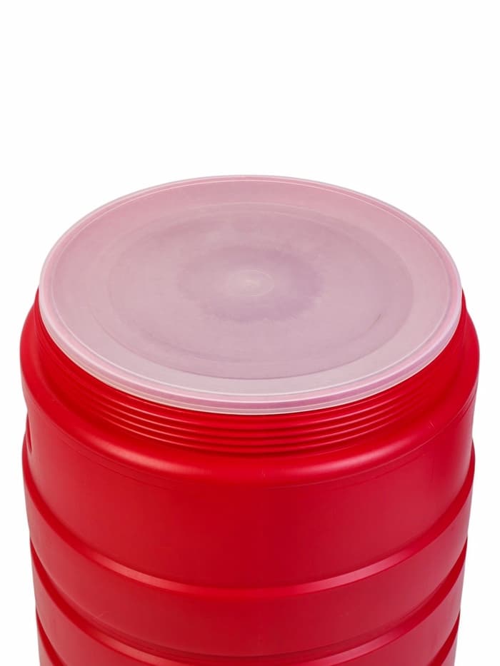 Бочка пищевая, 30 л, горловина 27 см, пластиковая, с крышкой, МИКС