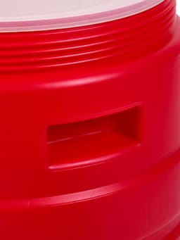 Бочка пищевая, 30 л, горловина 27 см, пластиковая, с крышкой, МИКС