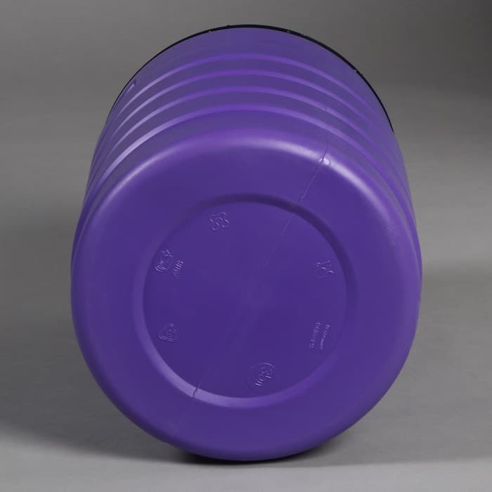 Бочка пищевая, 35 л, горловина 27 см, пластиковая, с крышкой, МИКС