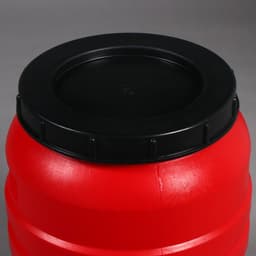 Бочка для воды пластиковая, с крышкой, 50 л, МИКС