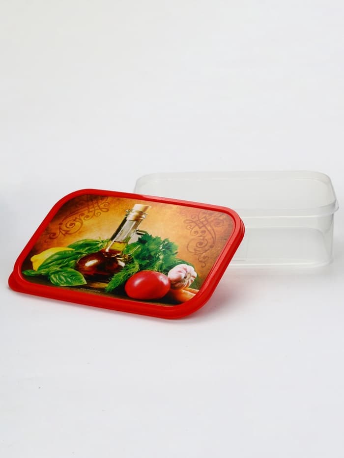 Ланч - бокс прямоугольный «Прованские травы», 1200 мл