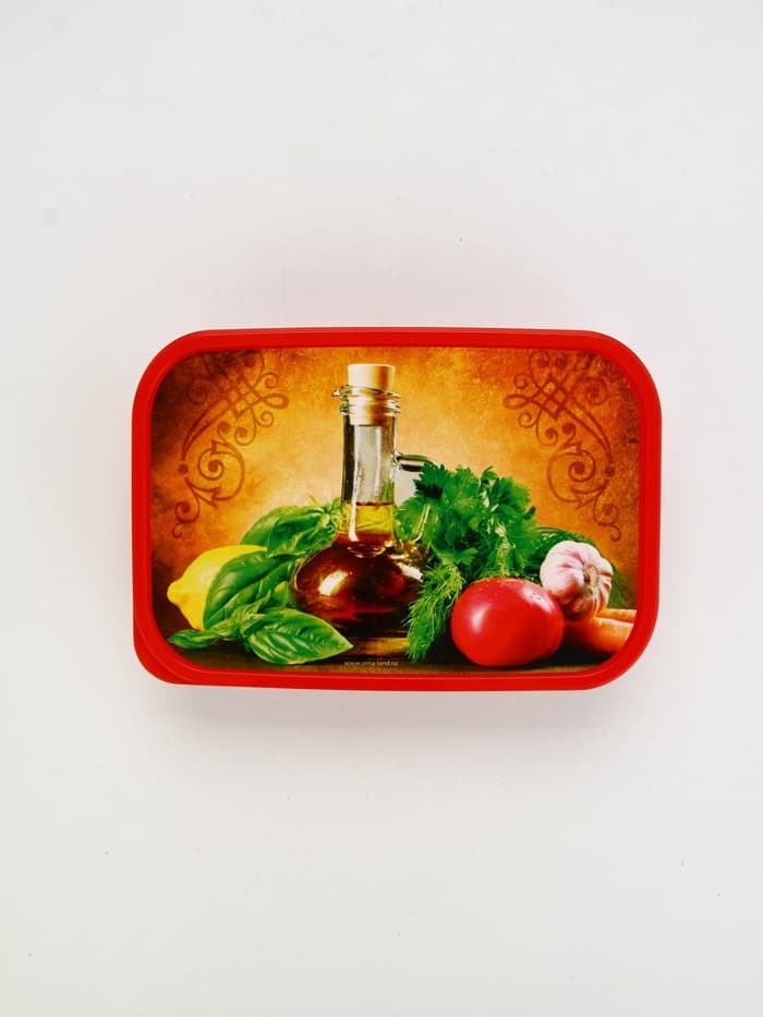 Ланч - бокс прямоугольный «Прованские травы», 1200 мл