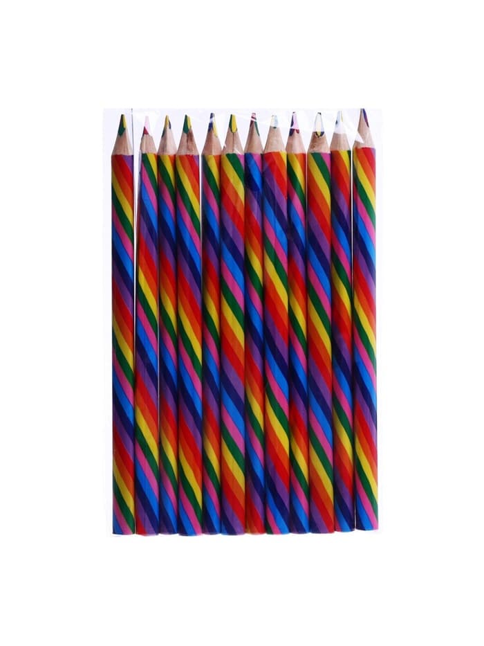 Карандаш Calligrata многоцветный, толстый, заточенный