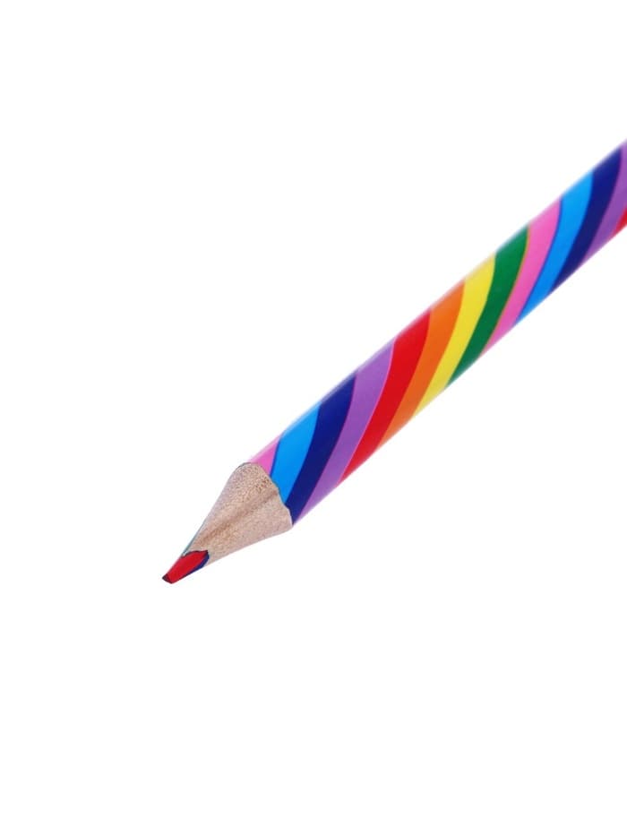 Карандаш Calligrata многоцветный, толстый, заточенный