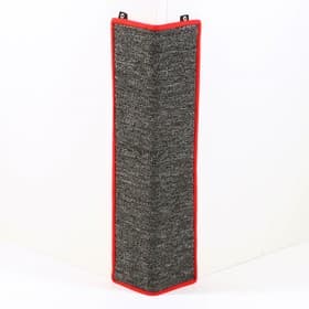 Когтеточка угловая, 67×14 см, большая, с пропиткой, цвет МИКС