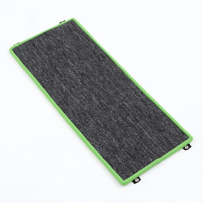 Когтеточка угловая, 67×14 см, большая, с пропиткой, цвет МИКС