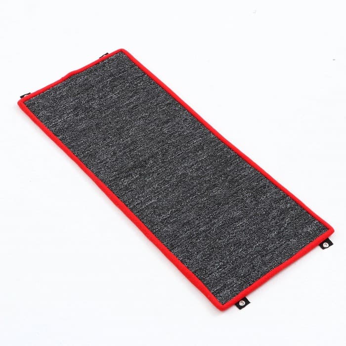 Когтеточка угловая, 67×14 см, большая, с пропиткой, цвет МИКС