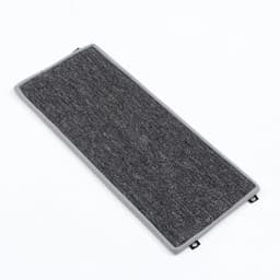 Когтеточка угловая, 67×14 см, большая, с пропиткой, цвет МИКС