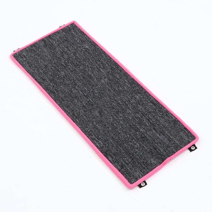 Когтеточка угловая, 67×14 см, большая, с пропиткой, цвет МИКС