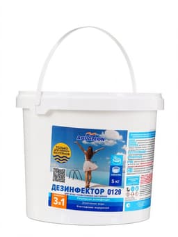 Медленный стабилизированный хлор Aqualeon комплексный таб. 200 г, 5 кг
