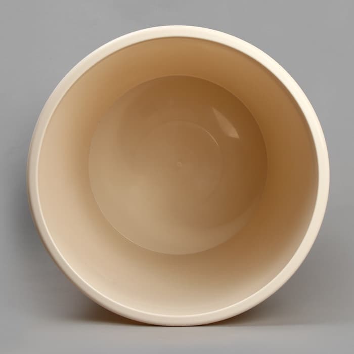 Бак хозяйственно - бытовой, 100 л, пластиковый, с крышкой, бежевый