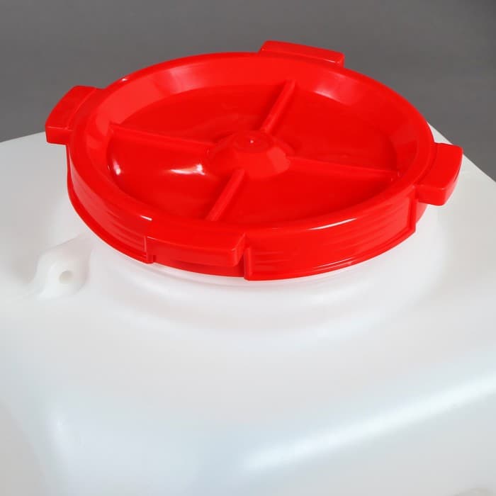 Бочка пищевая, 90 л, горловина 20 см, пластиковая, с крышкой