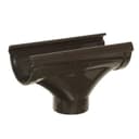 Водосточная воронка DÖCKE LUX, цвет шоколад