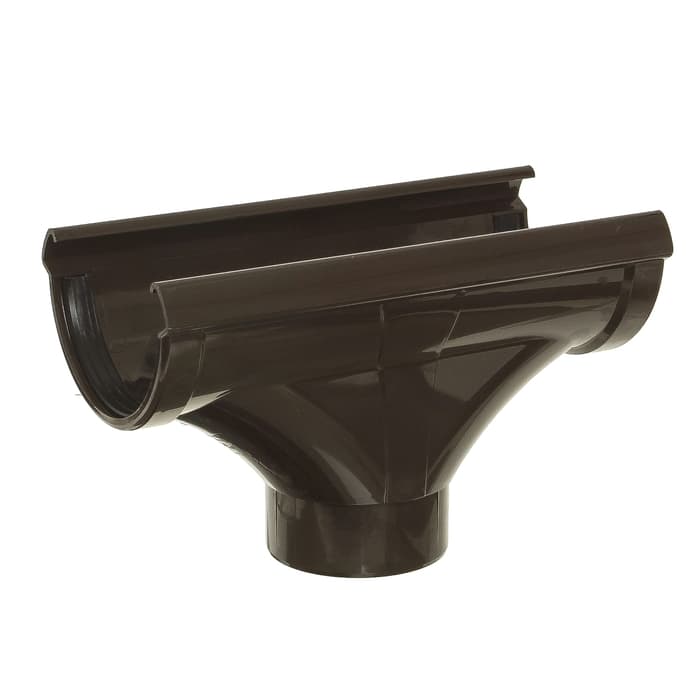 Водосточная воронка DÖCKE LUX, цвет шоколад