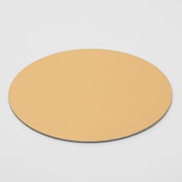 Подложка для торта усиленная, 24 см, золото, 2.5 мм