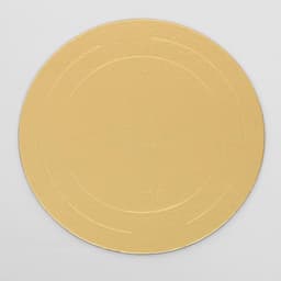 Подложка для торта усиленная, 24 см, золото, 2.5 мм