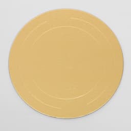 Подложка усиленная, для торта, 28 см, золото, 2.5 мм