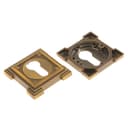 Накладка на цилиндровый механизм TRODOS Premium ET19 CF, цвет кофе