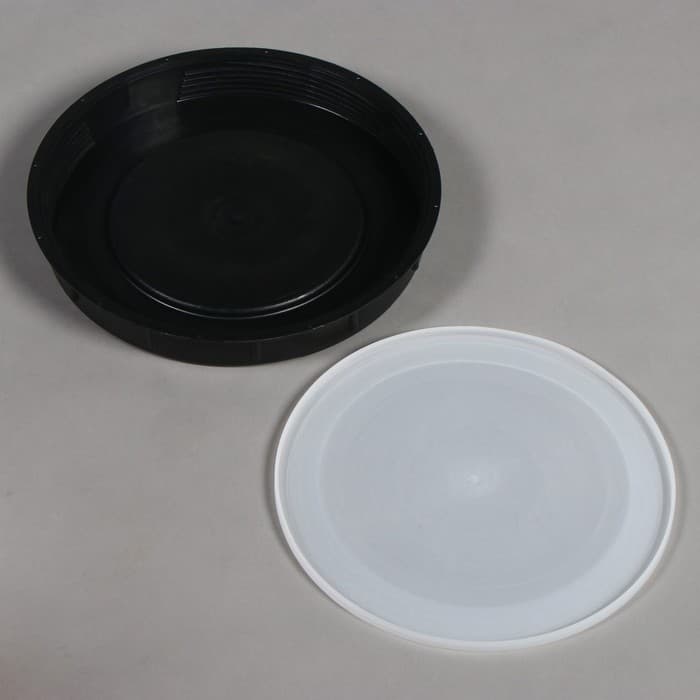 Бочка пищевая, 18 л, горловина 27 см, пластиковая, с крышкой, МИКС