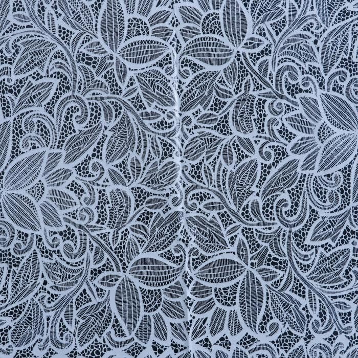 Скатерть без основы многоразовая «Ажур», 120×180 см, прозрачная