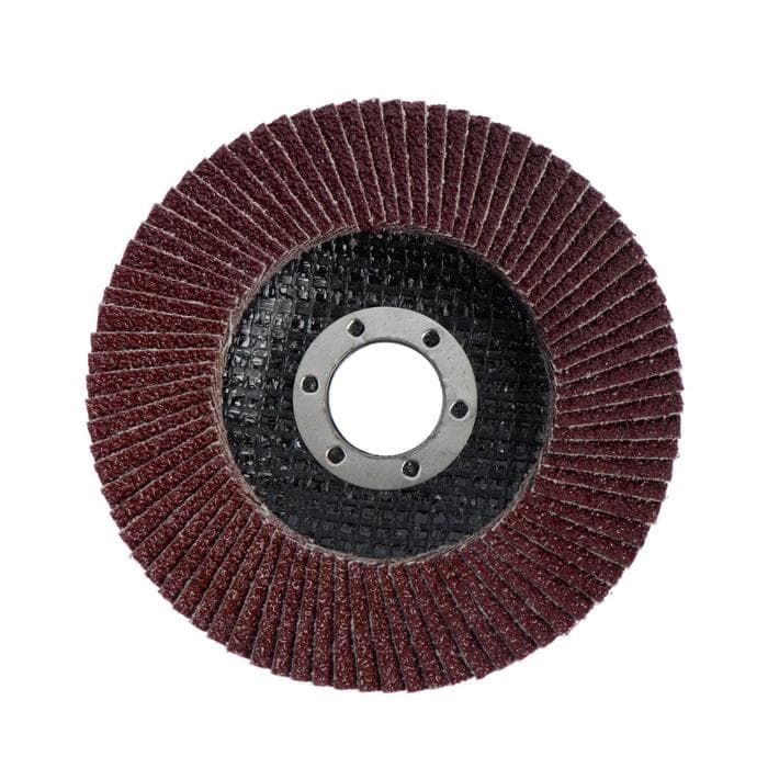 Круг лепестковый торцевой ТУНДРА, 115×22 мм, Р40