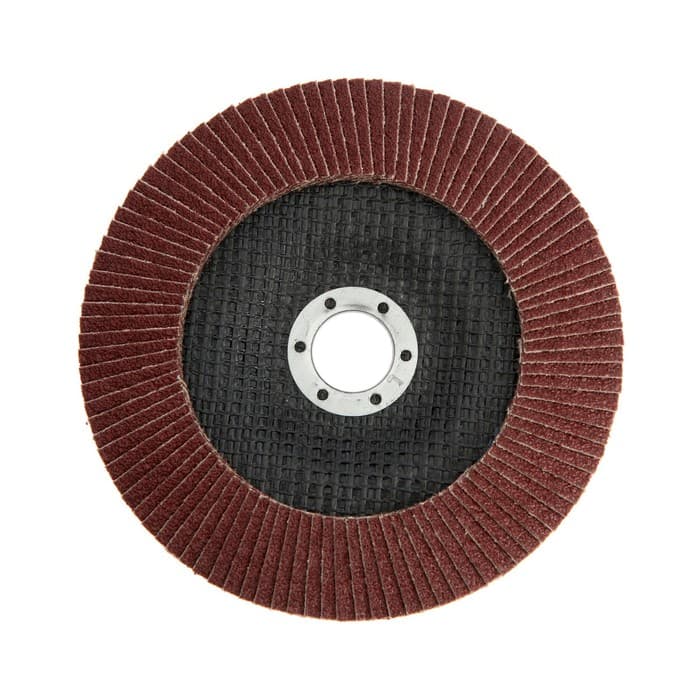 Круг лепестковый торцевой ТУНДРА, 150×22 мм, Р60