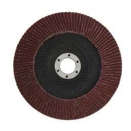 Круг лепестковый торцевой ТУНДРА, 150×22 мм, Р80