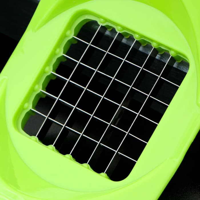 Овощерезка - винегретница Доляна «Кубик», 19 см, с ручками, МИКС