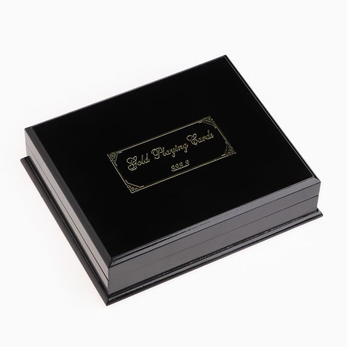 Карты игральные пластиковые «Золотая коллекция», 2 колоды по 54 шт., 8.8×5.7 см