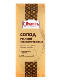 Солод ржаной ферментированный «С. Пудовъ», 300 г