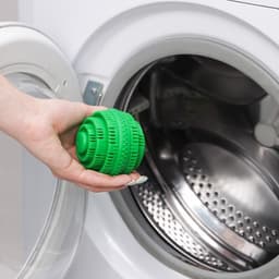 Шар турмалиновый для стирки белья, 7.5×7.5 см, зелёный