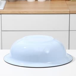 Таз эмалированный, 12 л, 46×13 см, голубой