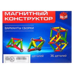 Магнитный конструктор, 36 деталей