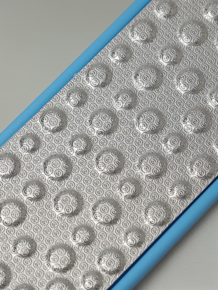 Пилка для ног, лазерная, двусторонняя, 25.5 см, МИКС