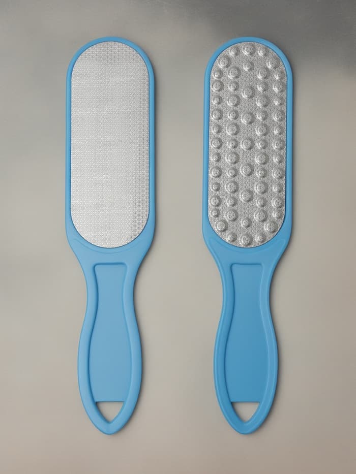 Пилка для ног, лазерная, двусторонняя, 25.5 см, МИКС