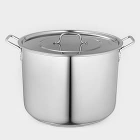 Котёл Катунь «Общепит», 30 л, d=40 см, h=28 см, с крышкой, капсульное дно, индукция, нержавеющая сталь, хромированная