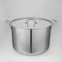 Котёл Катунь «Общепит», 40 л, d=45 см, h=28.5 см, с крышкой, капсульное дно, индукция, нержавеющая сталь, хромированная