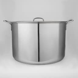 Котёл Катунь «Общепит», 40 л, d=45 см, h=28.5 см, с крышкой, капсульное дно, индукция, нержавеющая сталь, хромированная