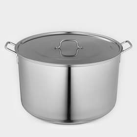 Котёл Катунь «Общепит», 50 л, d=50 см, h=29 см, с крышкой, капсульное дно, индукция, нержавеющая сталь, хромированный