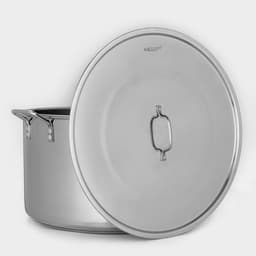 Котёл Катунь «Общепит», 50 л, d=50 см, h=29 см, с крышкой, капсульное дно, индукция, нержавеющая сталь, хромированный