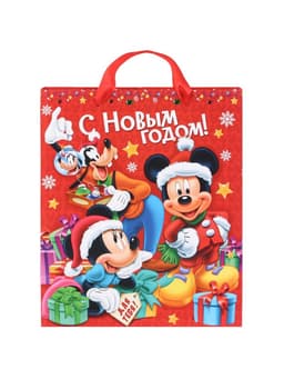 Пакет ламинат вертикальный «С Новым годом!», 23×27×11.5 см