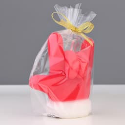 Свеча декоративная «Новогодний привет: варежка Деда Мороза», 6×5×9.5 см