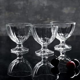 Креманки «Мальдивы», 300 мл, набор 3 шт., стекло, прозрачные