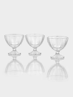 Креманки «Мальдивы», 300 мл, набор 3 шт., стекло, прозрачные