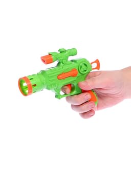 Пистолет «Стрелок», стреляет шариками, цвета МИКС