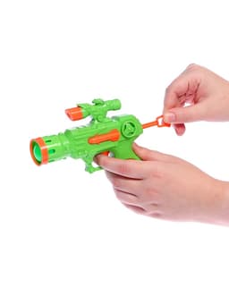 Пистолет «Стрелок», стреляет шариками, цвета МИКС